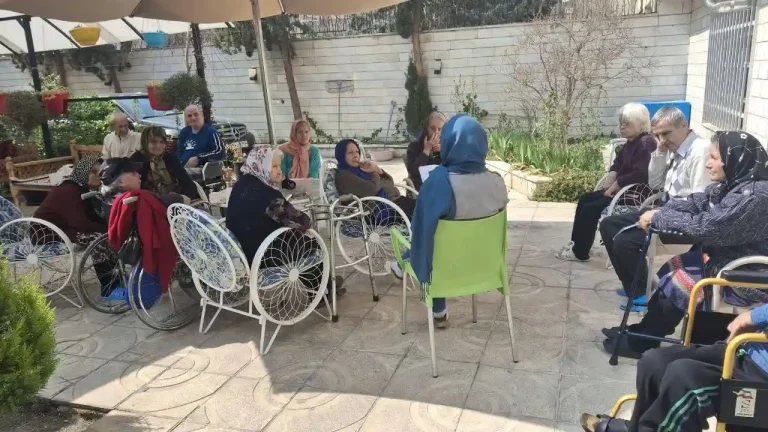 عکس خانه سالمندان آسمان 8